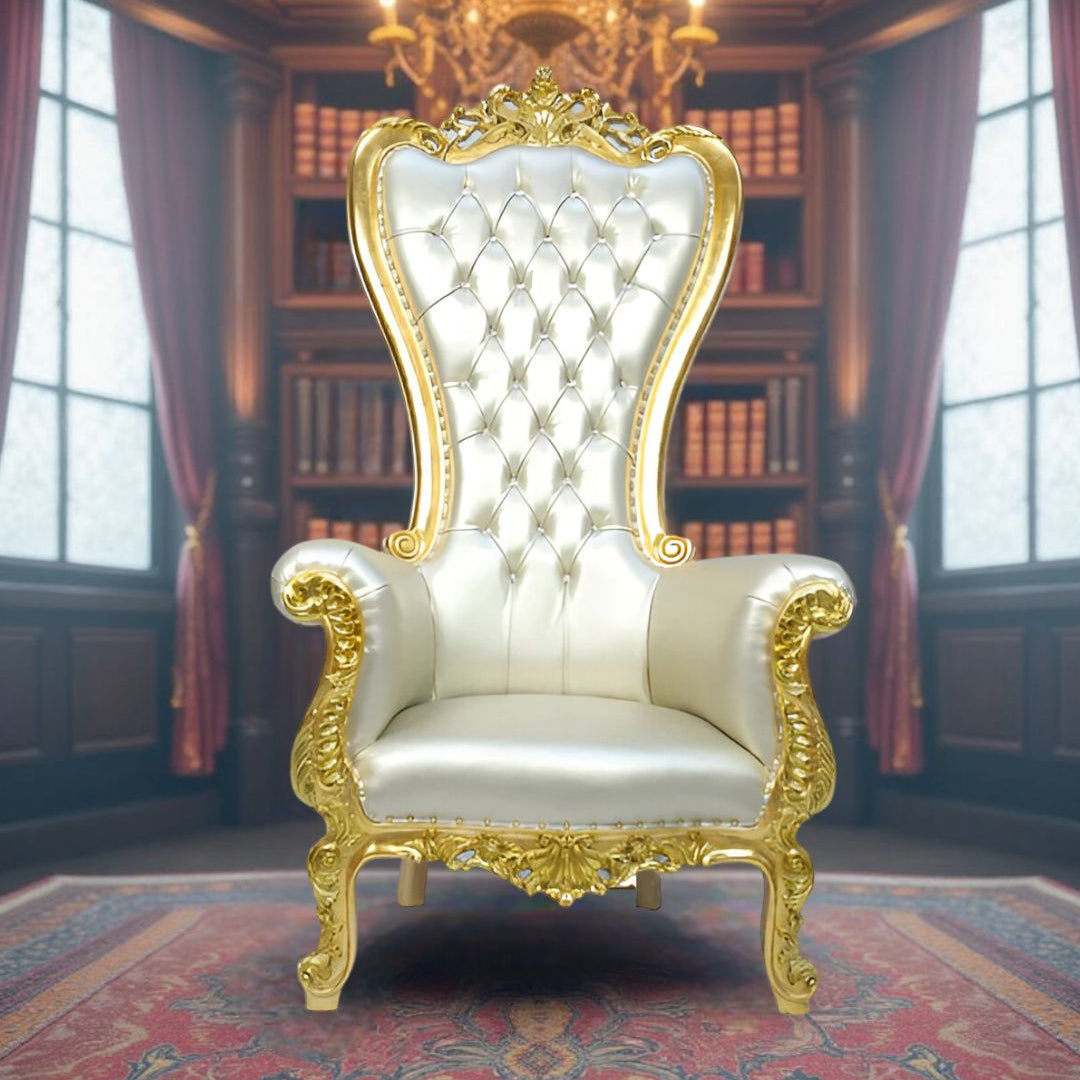 Silver Gold Throne