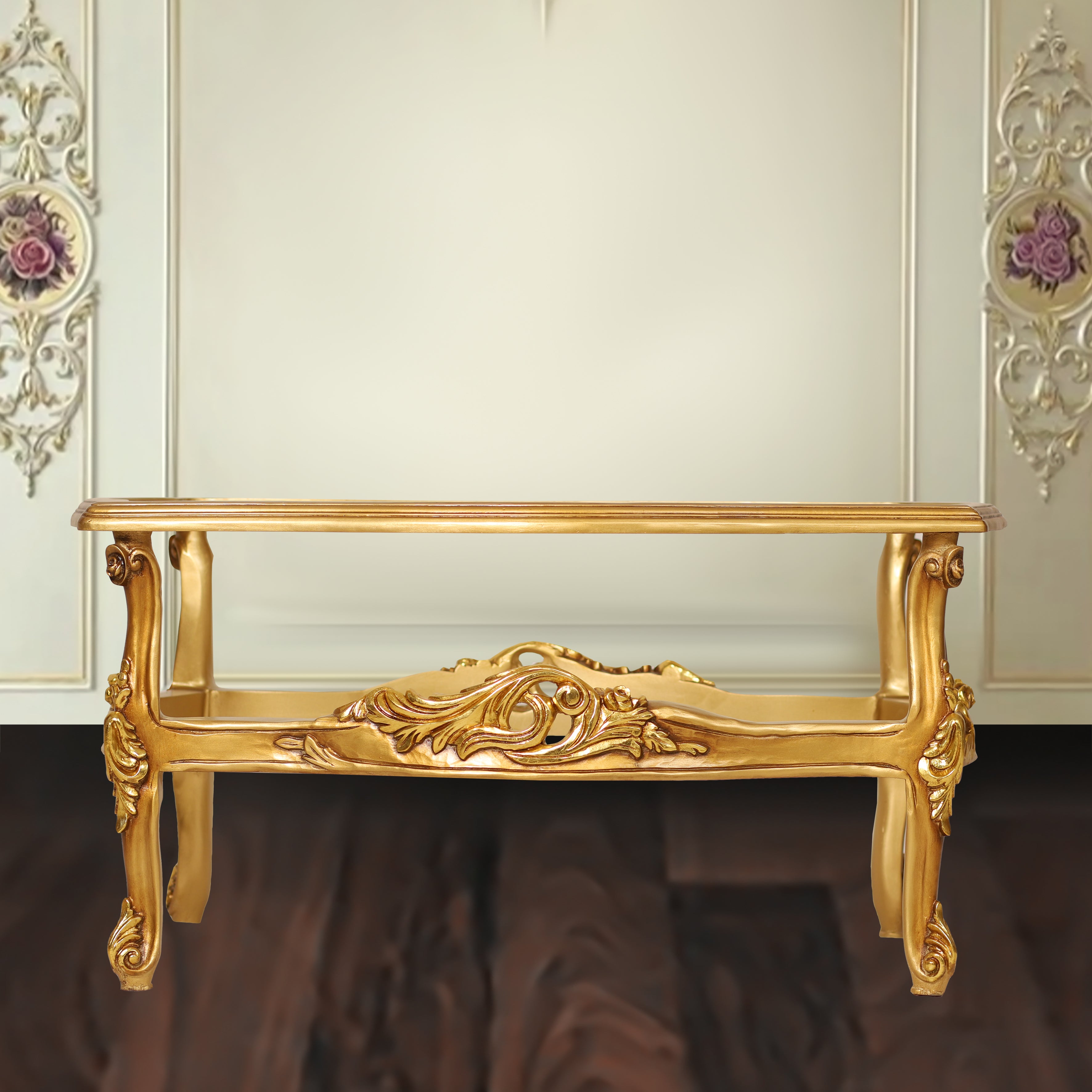 Golden Coffee Table