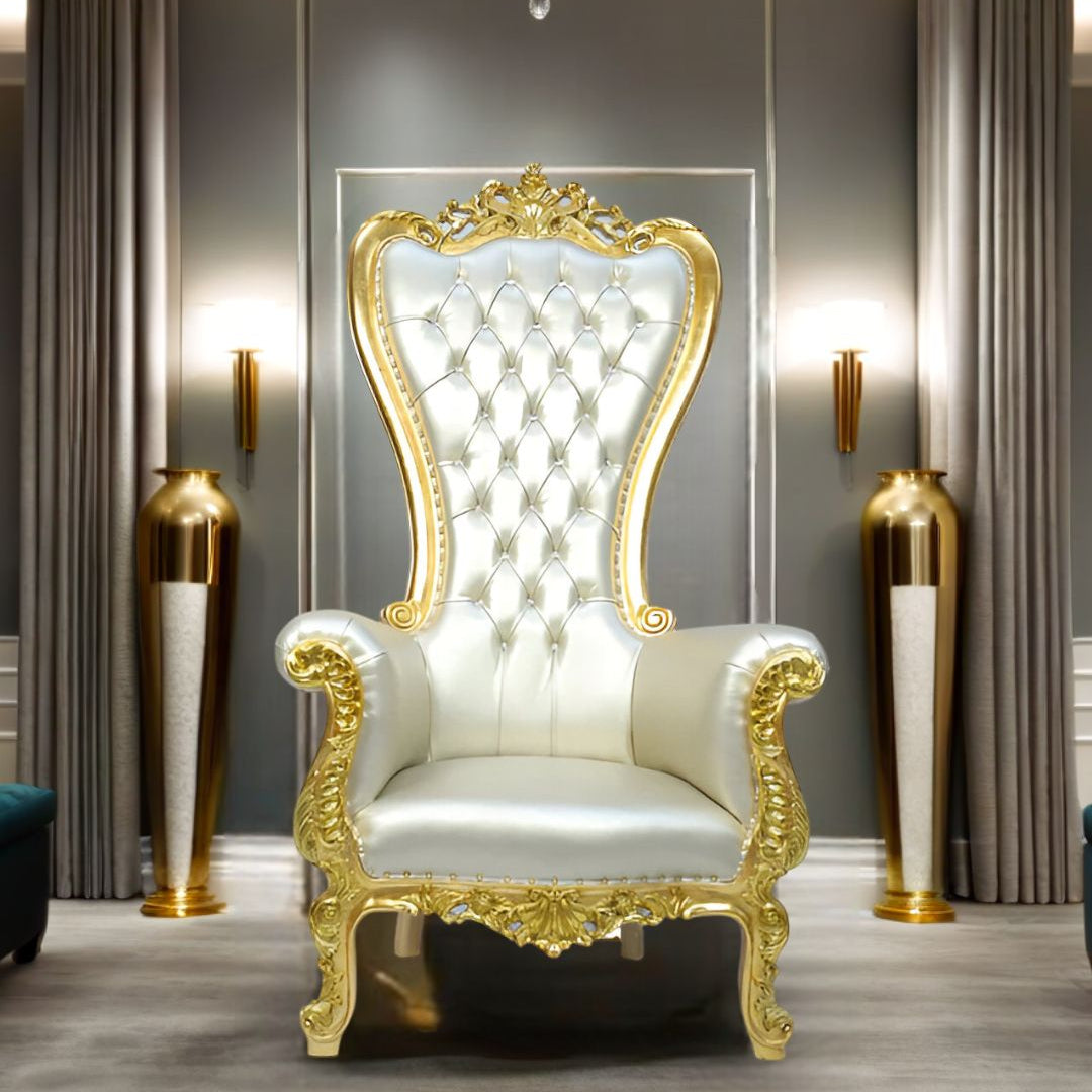 Silver Gold Throne