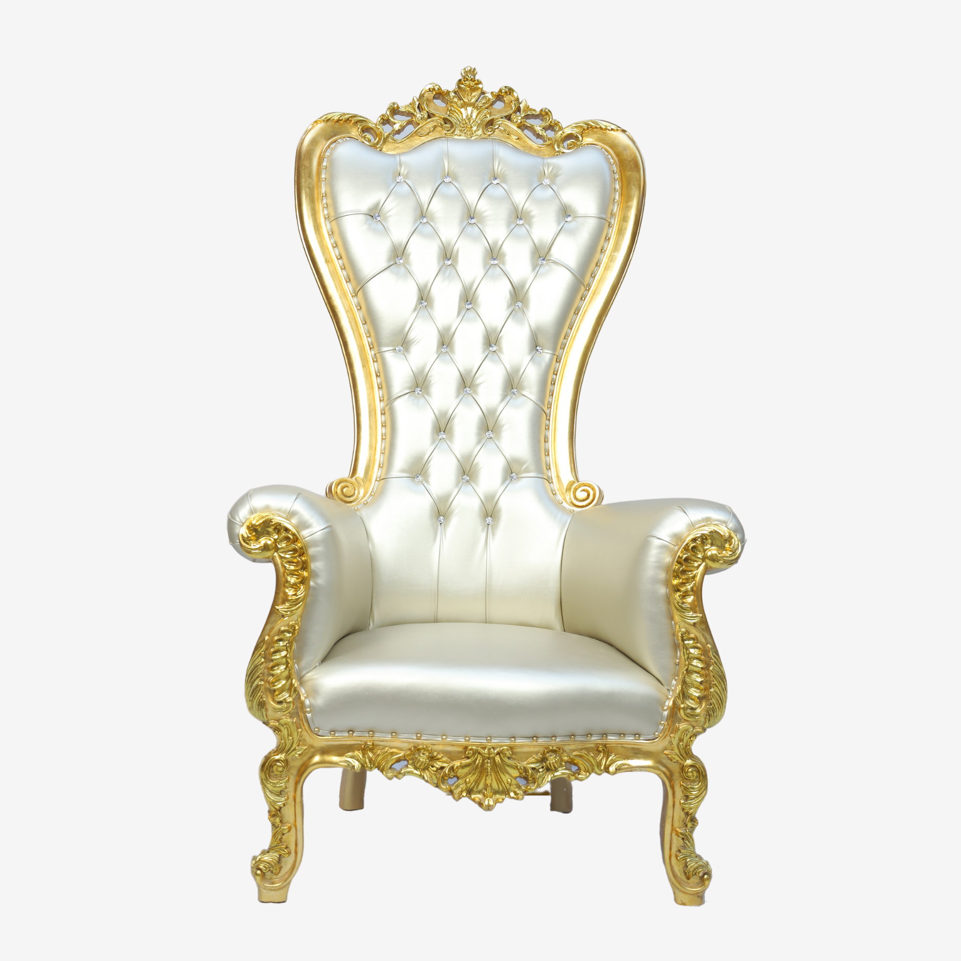 Silver Gold Throne