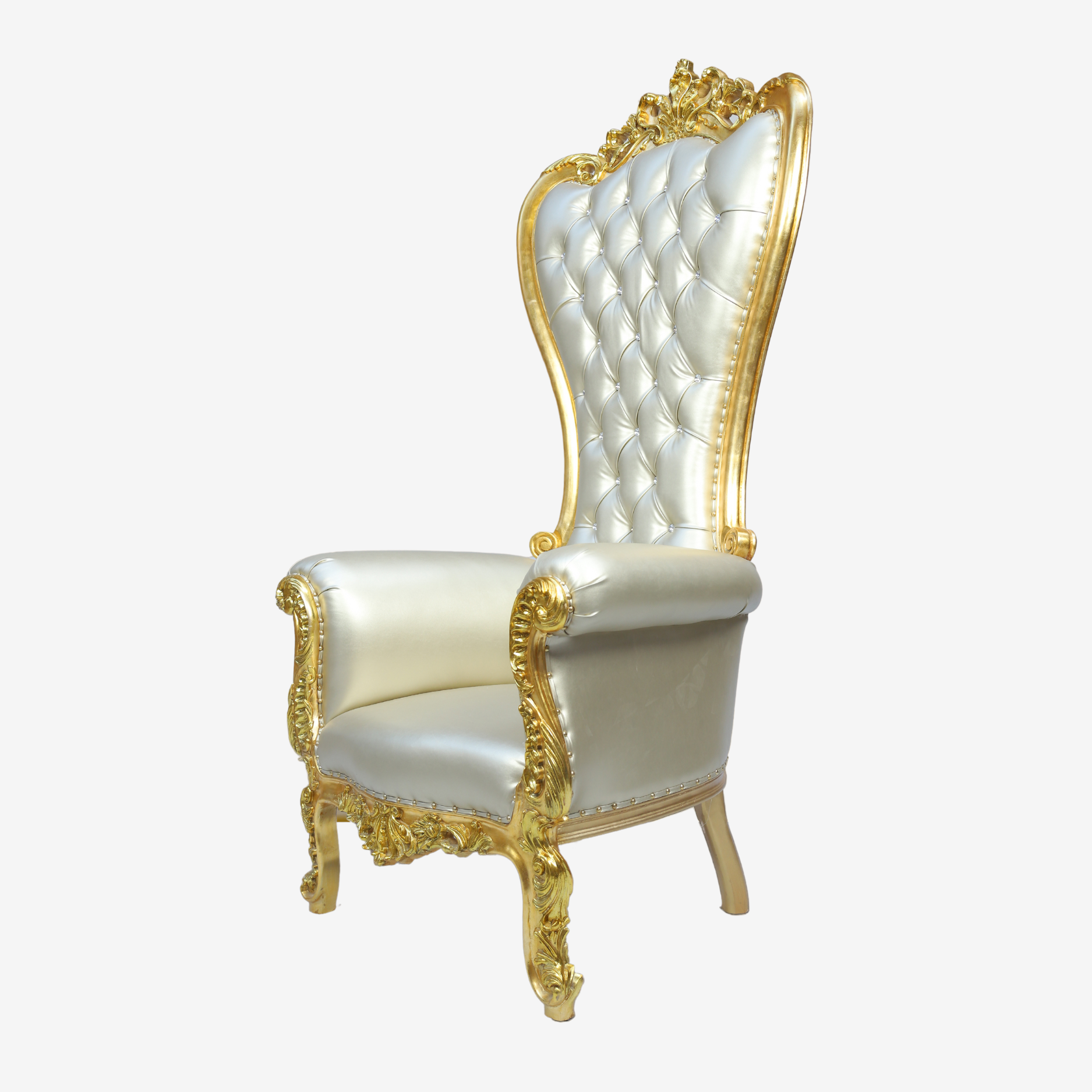 Silver Gold Throne