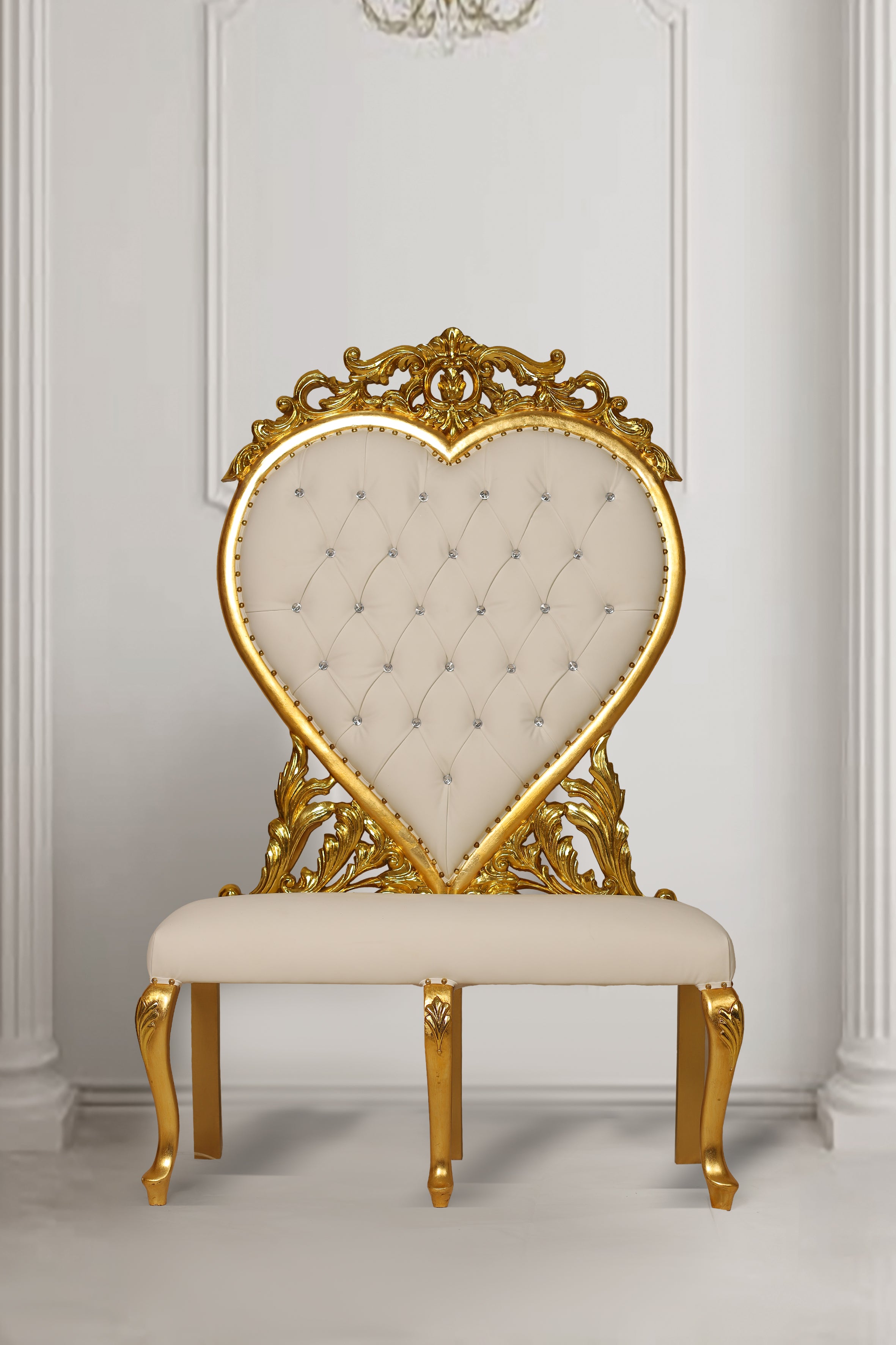 Cheryl Love Seat elegantly placed in a luxurious living room setting