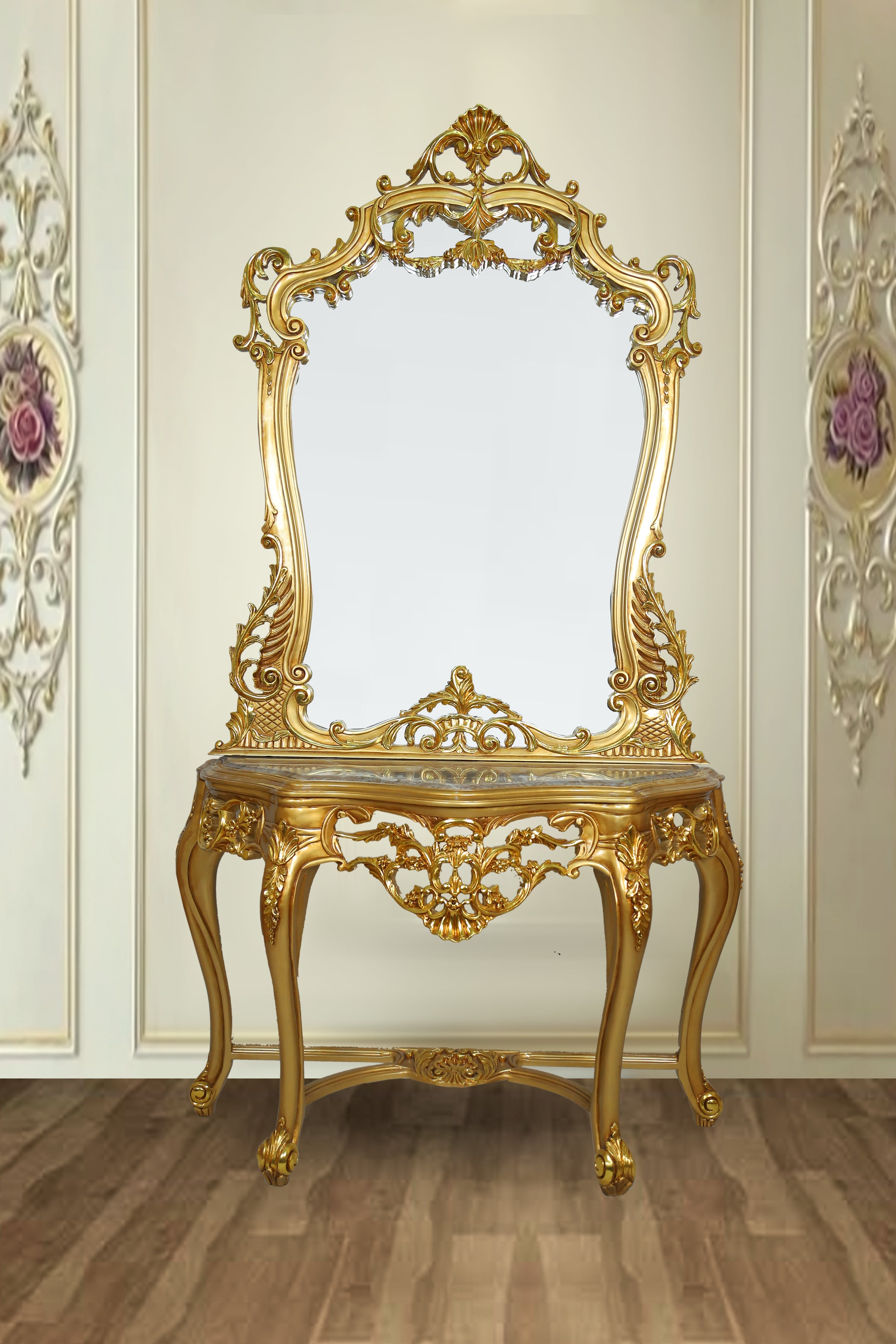 Sensory Antique Console Mirror