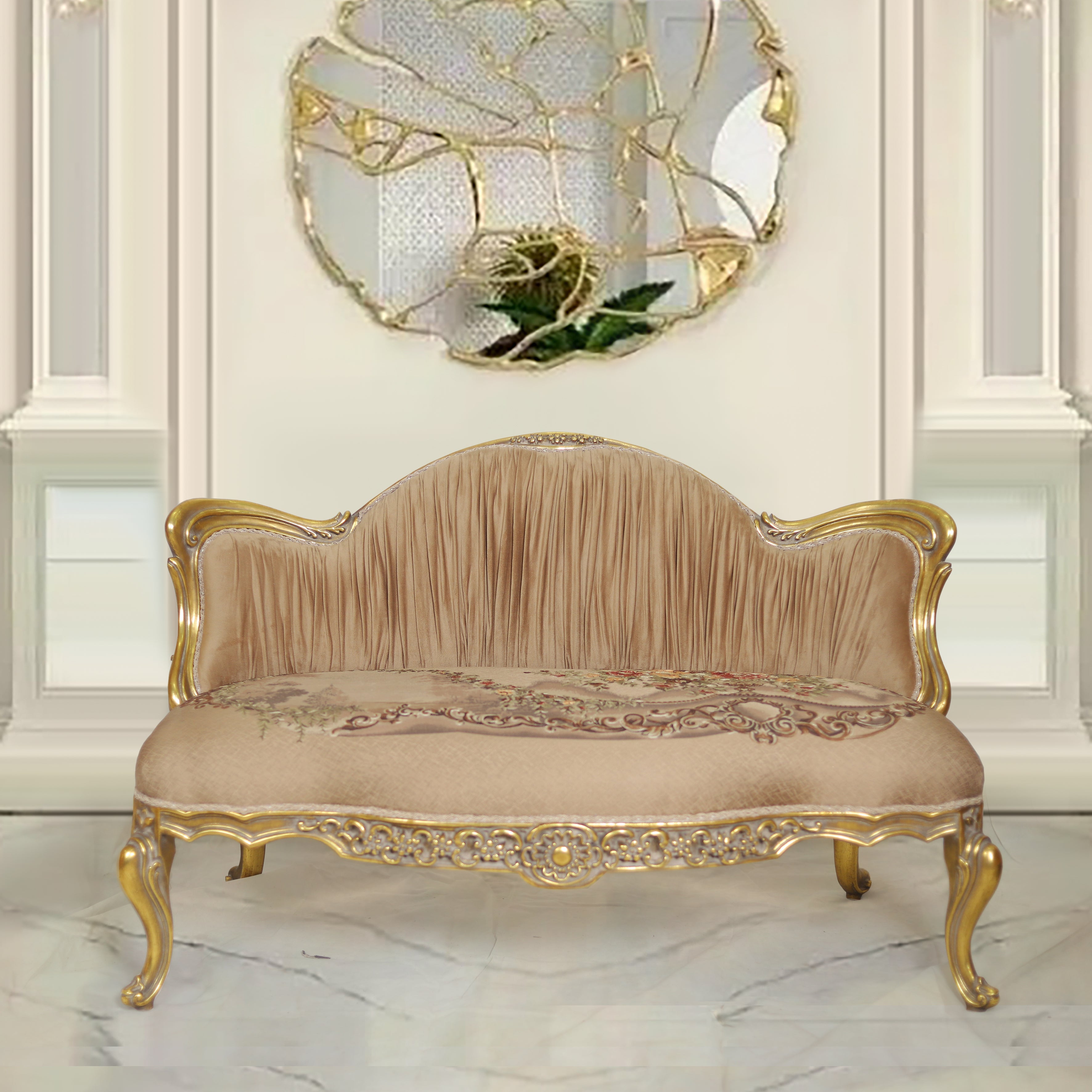 Cheryl Luxe Lounge styled in a modern living room setting