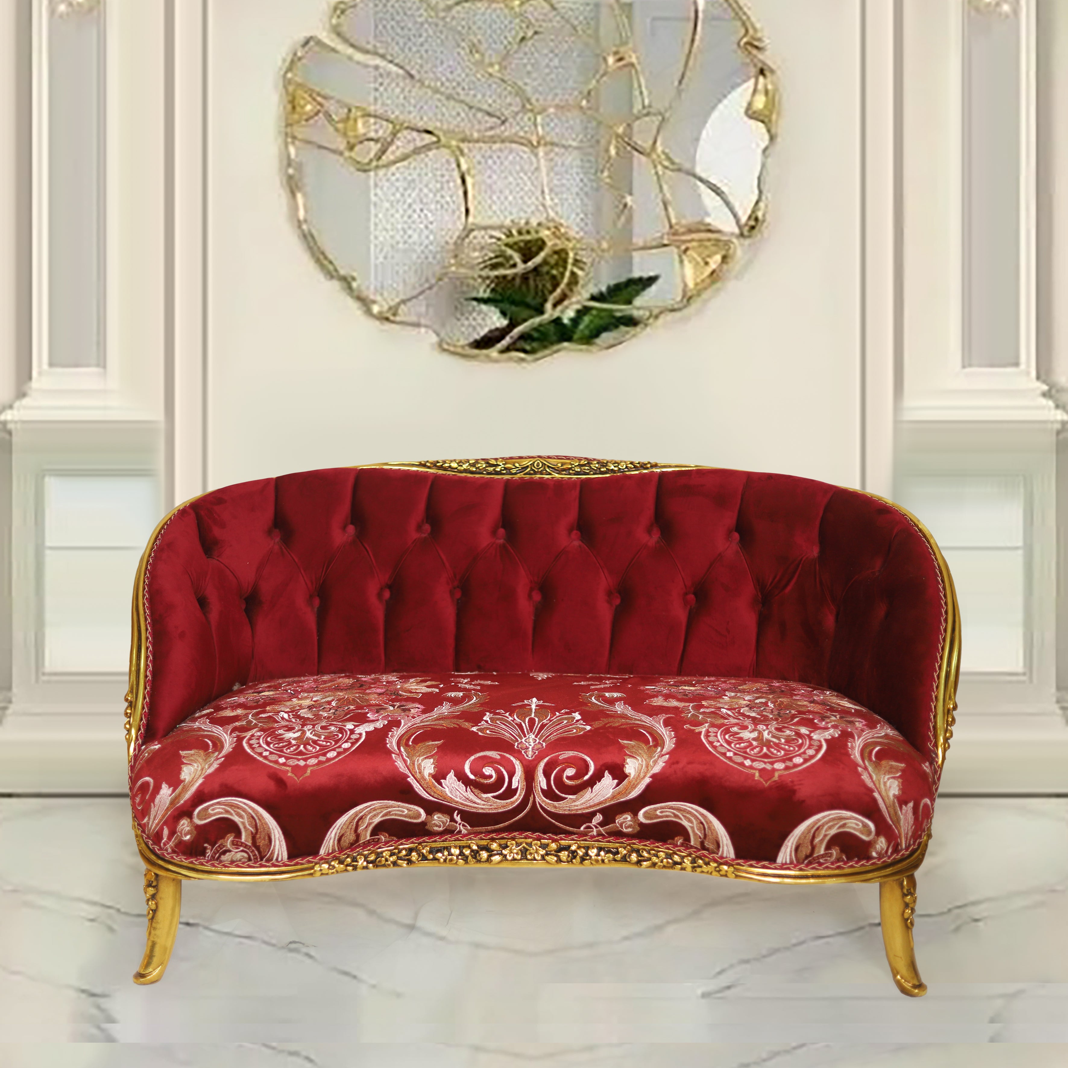 Red Lounge Chair
