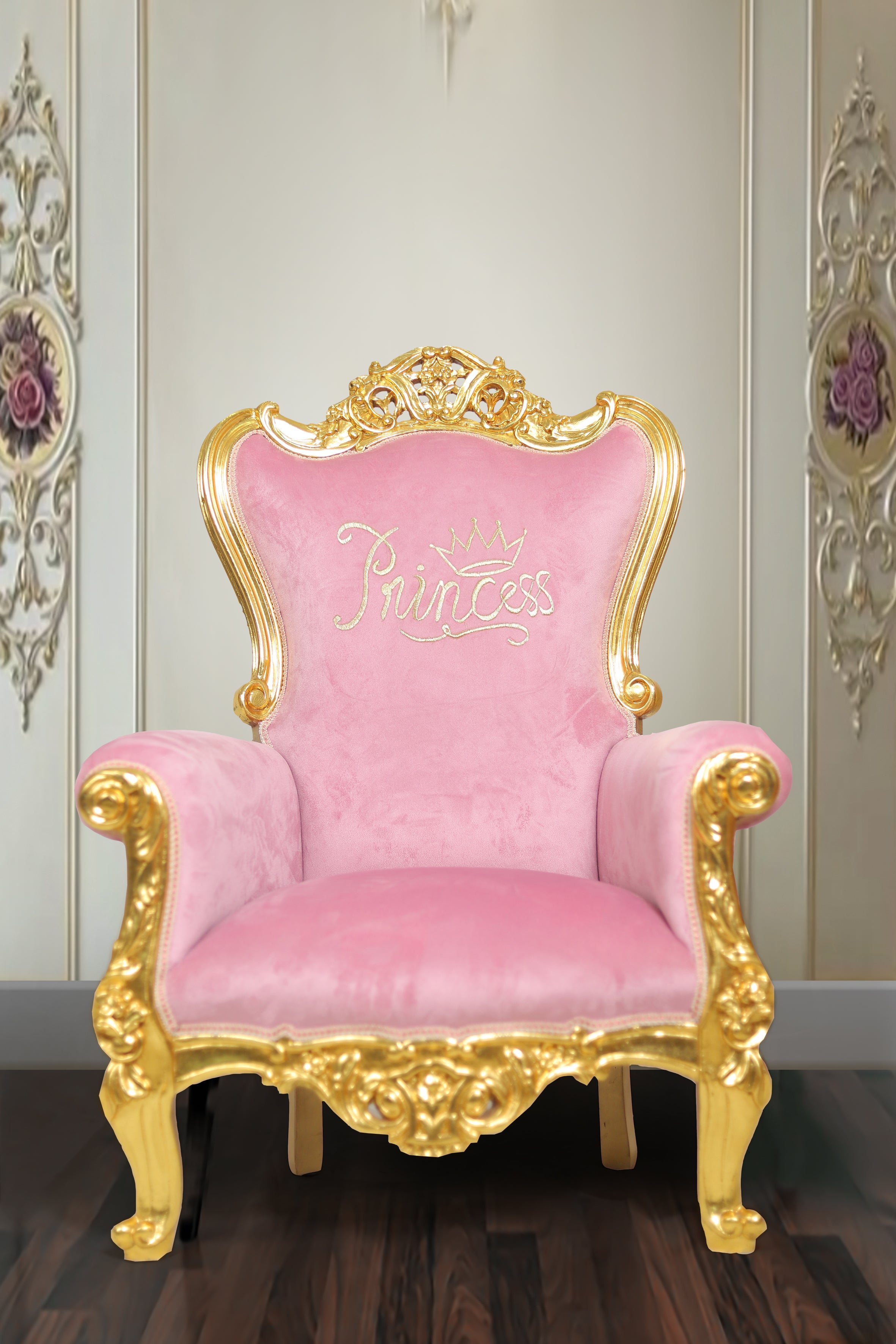 Princess Regal Chair elegantly placed in a luxurious living room setting​

