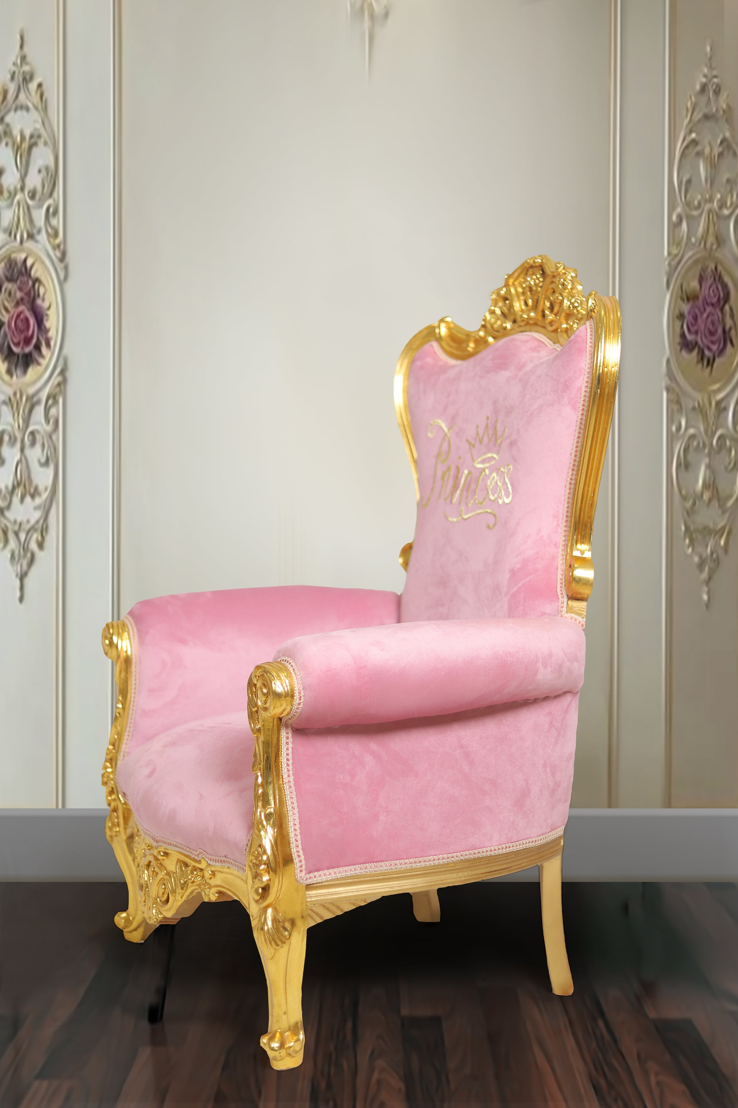 Princess Regal Chair elegantly placed in a luxurious living room setting​

