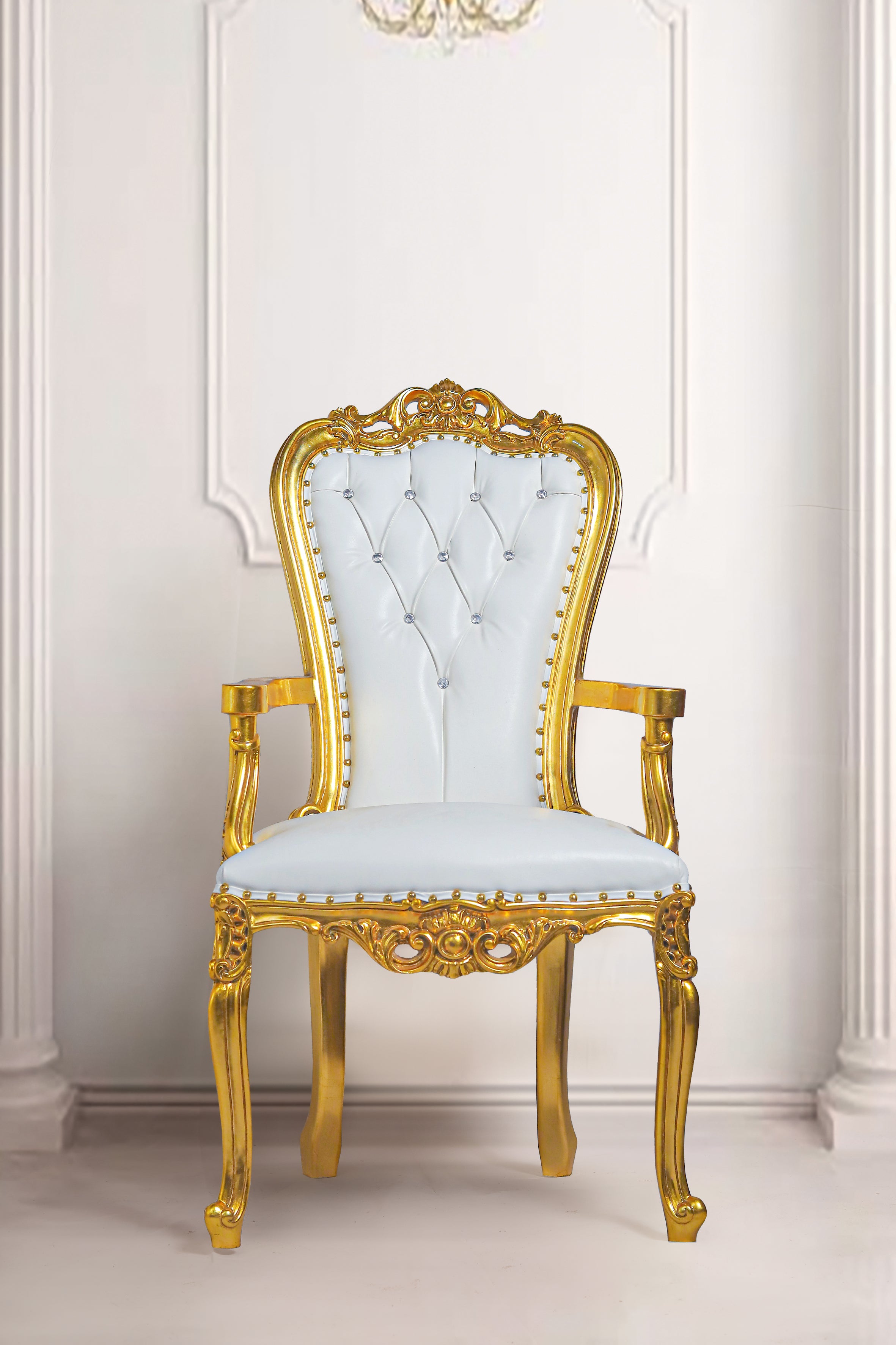 Golden Comfort Chair's plush loose seat and back cushions.