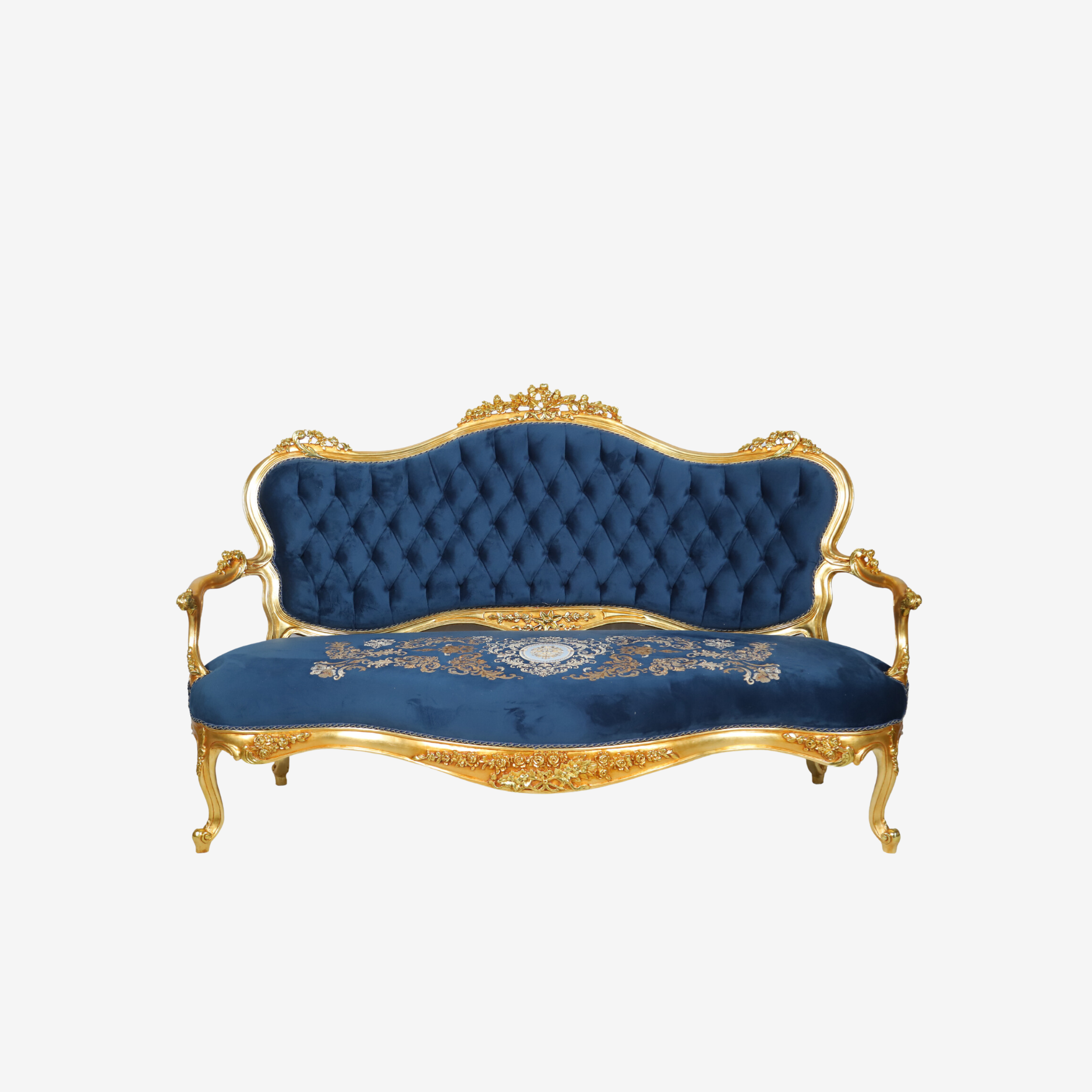 Navy and Gold Blue