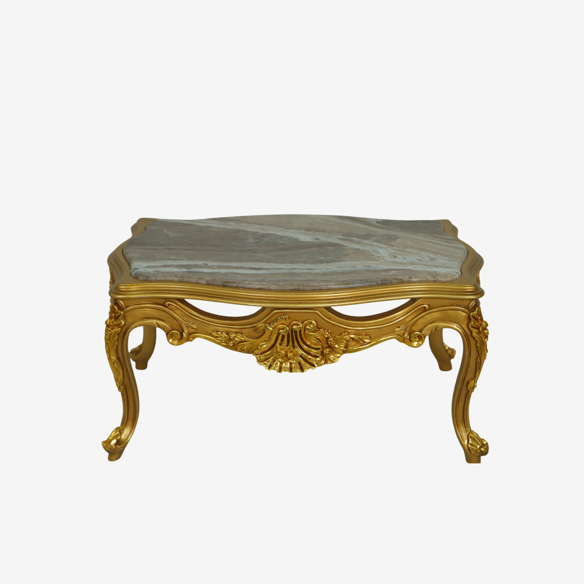 Marble and Gold Coffee Table